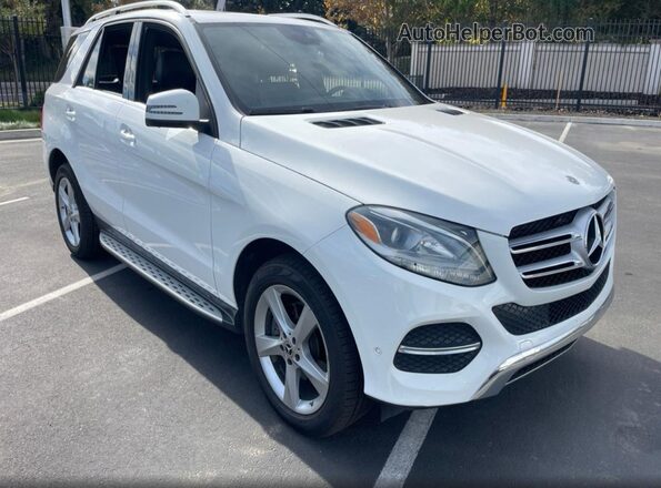 4JGDA5JB6JB010058 2018 MERCEDES-BENZ GLE-CLASS White Հետևի ձախ