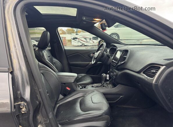 1C4PJMDX3KD451378 2019 JEEP GRAND CHER Black Rear interior view