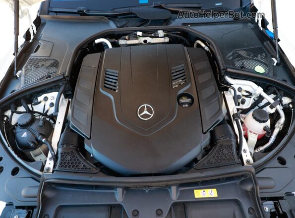 W1K6G7GB1NA142175 2022 MERCEDES-BENZ S Белый Вид панели приборов