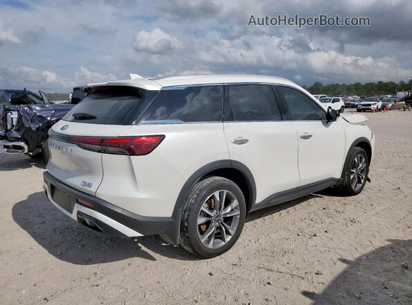 5N1AL1FS8SC345784 2025 INFINITI QX60 White Delantero derecho