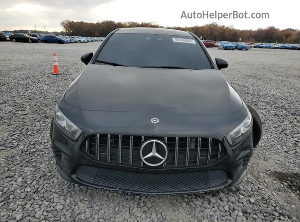 WDD3G4EB2KW020945 2019 MERCEDES-BENZ A-CLASS Black Вид ззаду