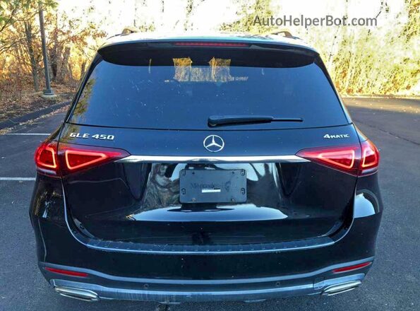 4JGFB5KB5NA639018 2022 MERCEDES-BENZ GLE Black Вид ззаду