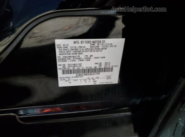 2LMHJ5NKXJBL01799 2018 LINCOLN MKT Black 