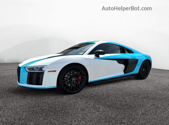 WUABAAFXXJ7902103 2018 AUDI R8 Белый Задняя левая четверть