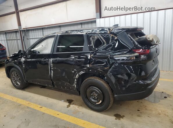 5N1BT3ABXRC694690 2024 NISSAN ROGUE Черный Задняя правая четверть