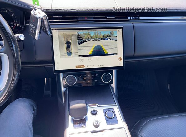 SALKP9E74PA010624 2023 LAND ROVER RANGE Black Вид задніх сидінь