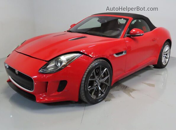 SAJWA6ET7H8K36740 2017 JAGUAR F-TYPE Красный Задняя правая четверть