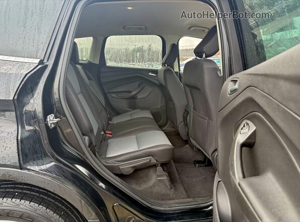 1FMCU9GD0JUA75530 2018 FORD ESCAPE Black Front interior view