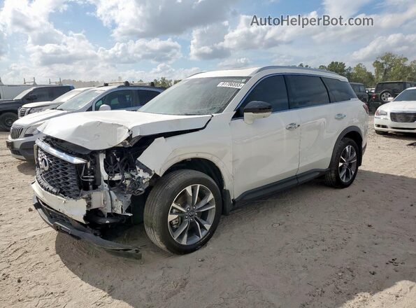 5N1AL1FS8SC345784 2025 INFINITI QX60 White Trasero izquierdo