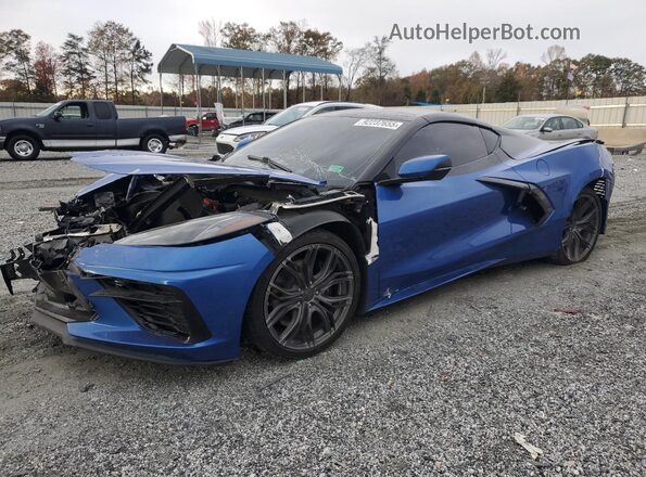 1G1Y72D43L5118485 2020 CHEVROLET CORVETTE Blue 