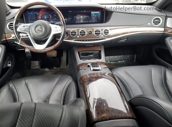 WDDUG6EB8JA348835 2018 MERCEDES-BENZ S-CLASS Серебряный Вид щитка приборов