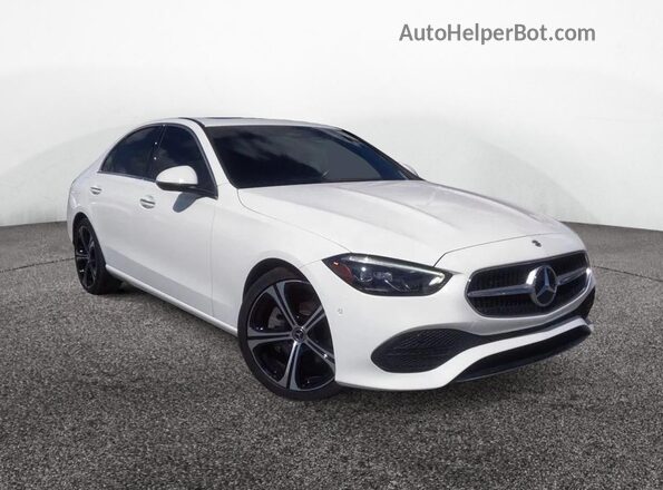 W1KAF4GBXPR153515 2023 MERCEDES-BENZ C-CLASS White Tył lewy