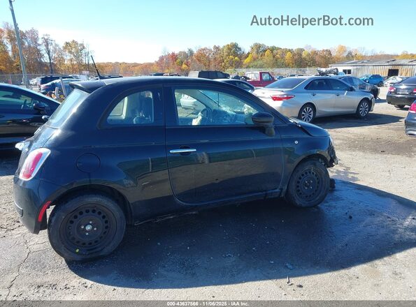 3C3CFFAR5GT174496 2016 FIAT 500 Black სალონის 360-გრადუსიანი ხედი