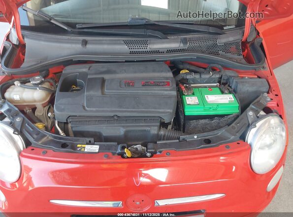 3C3CFFAR6GT184390 2016 FIAT 500 Orange Vista trasera
