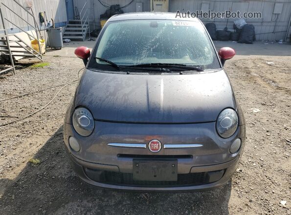 3C3CFFARXGT248513 2016 FIAT 500 Charcoal Front view