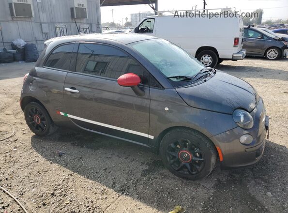 3C3CFFARXGT248513 2016 FIAT 500 Charcoal Front right