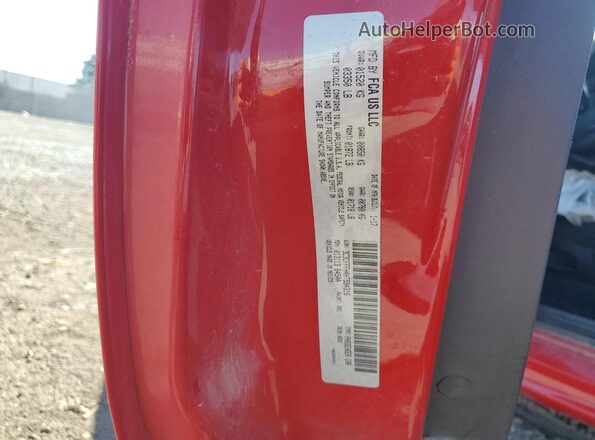 3C3CFFFH4HT594316 2017 FIAT 500 Красный Вид подкапотного пространства