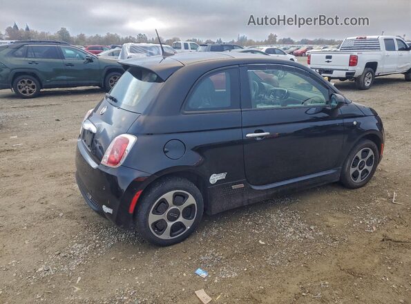 3C3CFFGE0GT229702 2016 FIAT 500 Черный Задняя правая четверть