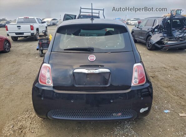 3C3CFFGE0GT229702 2016 FIAT 500 Черный Вид сзади