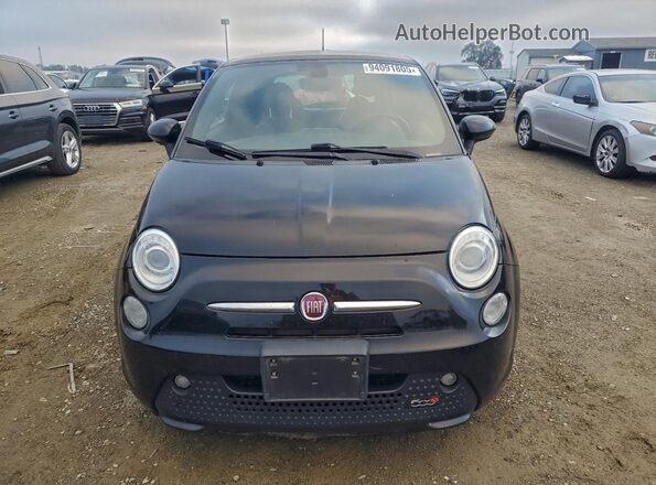 3C3CFFGE0GT229702 2016 FIAT 500 Черный Вид спереди