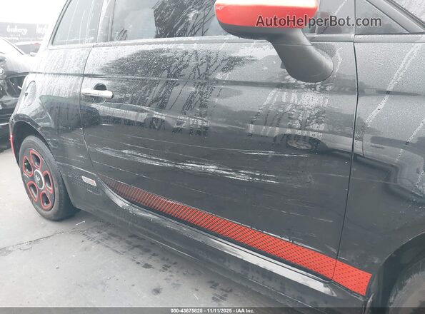 3C3CFFGE1GT129687 2016 FIAT 500E Black Vista frontal