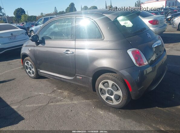 3C3CFFGE4GT184182 2016 FIAT 500E Gray Rear left
