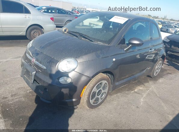 3C3CFFGE4GT184182 2016 FIAT 500E Gray Front left