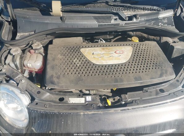 3C3CFFGE4GT184182 2016 FIAT 500E Gray Rear view