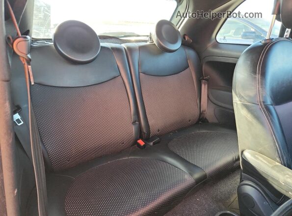3C3CFFGE8HT598325 2017 FIAT 500 Charcoal Հետևի նստատեղերի տեսք