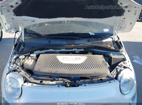3C3CFFGEXGT121992 2016 FIAT 500E White Vista trasera
