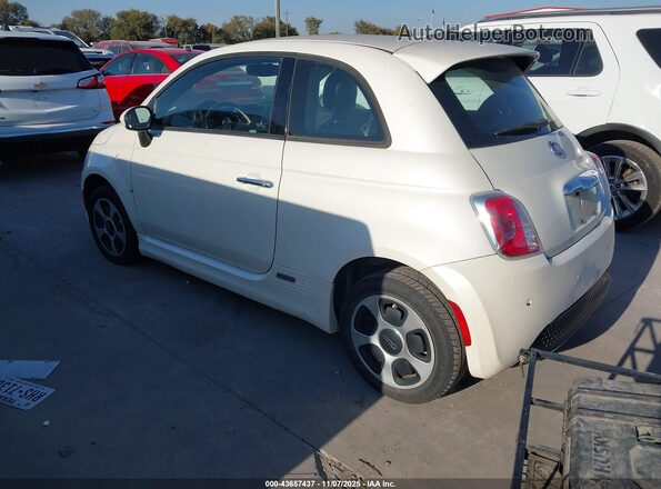 3C3CFFGEXGT121992 2016 FIAT 500E White Trasero izquierdo