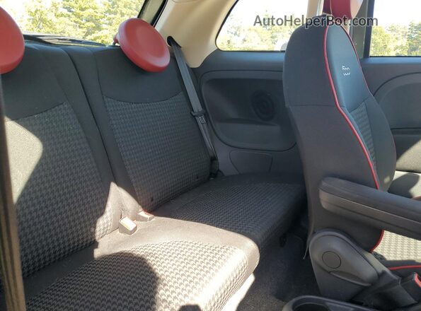 3C3CFFKR2GT174535 2016 FIAT 500 Green Սալոնի հետևի տեսք