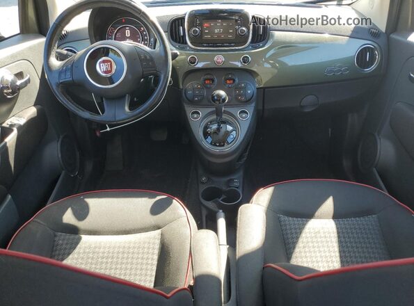 3C3CFFKR2GT174535 2016 FIAT 500 Green Առջևի վահանակի տեսք