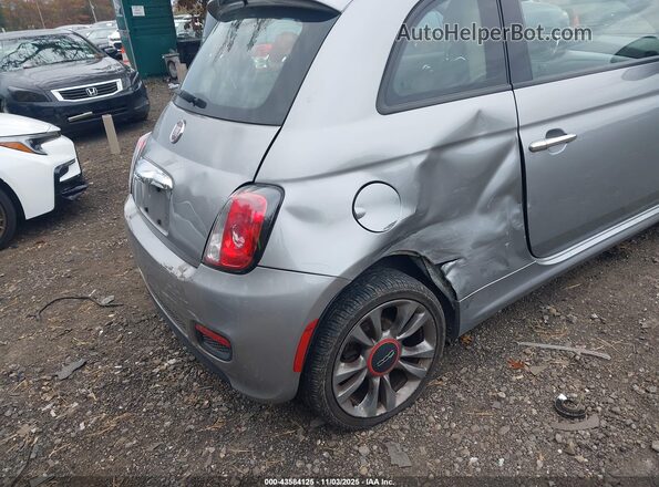 3C3CFFKR4HT527746 2017 FIAT 500 Серый Вид спереди