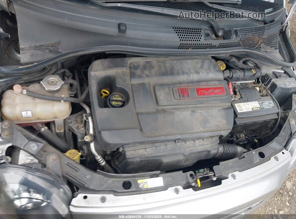 3C3CFFKR4HT527746 2017 FIAT 500 Серый Вид сзади
