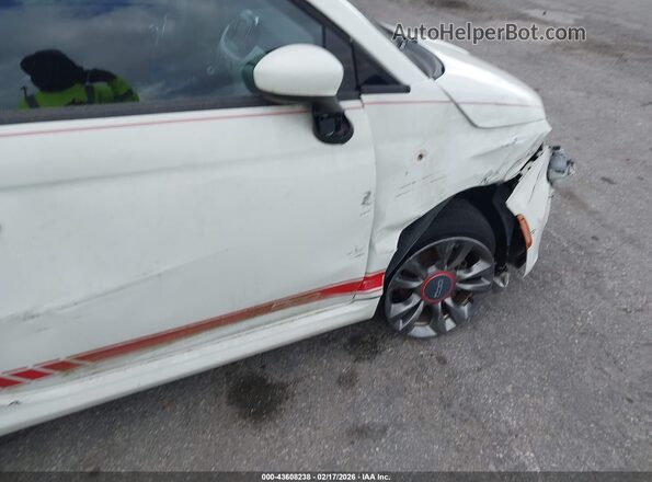 3C3CFFKRXHT530165 2017 FIAT 500 White Սարքավորումների վահանակի տեսք