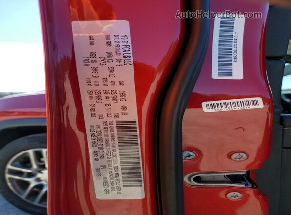 3C4NJCBB1LT130413 2020 JEEP COMPASS Red Вид наклейки з VIN-кодом