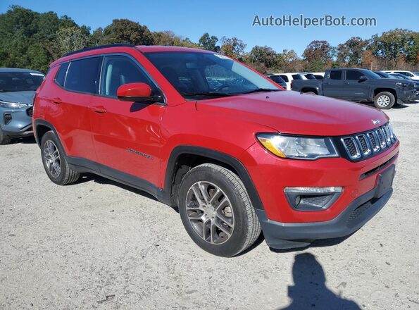 3C4NJCBB1LT130413 2020 JEEP COMPASS Red Передня права чверть