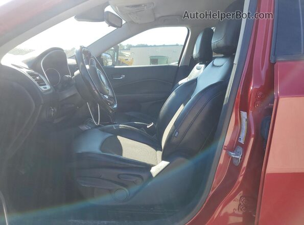 3C4NJCBB1LT130413 2020 JEEP COMPASS Red Вид салону спереду