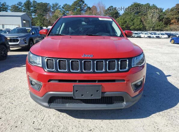 3C4NJCBB1LT130413 2020 JEEP COMPASS Red Вид спереду
