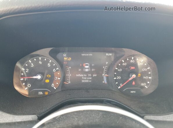 3C4NJCBB3NT176327 2022 JEEP COMPASS Silver Widok zestawu wskaźników