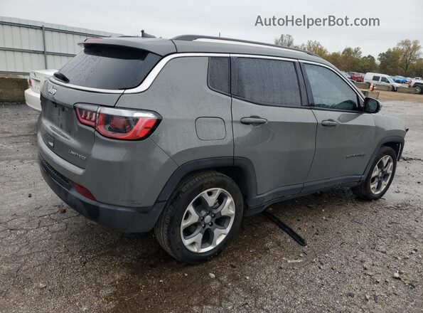 3C4NJCCBXKT777843 2019 JEEP COMPASS Gray Հետևի աջ