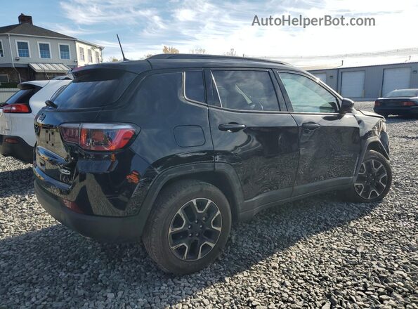 3C4NJDAB9LT210033 2020 JEEP COMPASS Black Tył prawy