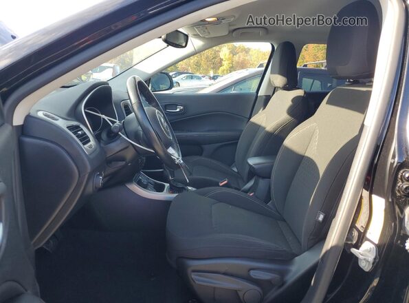 3C4NJDAB9LT210033 2020 JEEP COMPASS Black Widok wnętrza z przodu