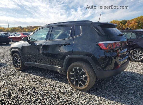 3C4NJDAB9LT210033 2020 JEEP COMPASS Black Tył lewy
