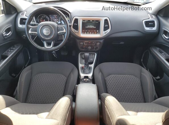 3C4NJDAB9LT210033 2020 JEEP COMPASS Black Widok deski rozdzielczej