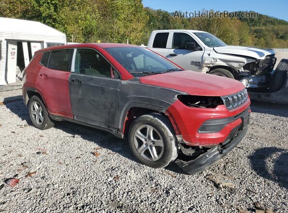 3C4NJDAN1RT599771 2024 JEEP COMPASS Red Передня права чверть