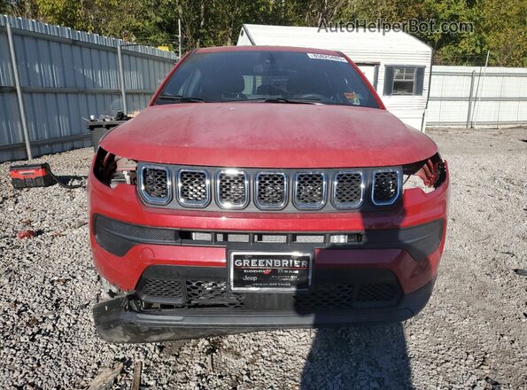 3C4NJDAN1RT599771 2024 JEEP COMPASS Red Вид спереду