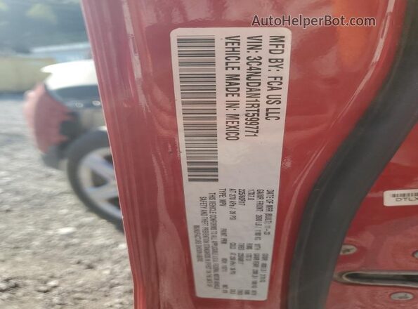 3C4NJDAN1RT599771 2024 JEEP COMPASS Red Вид наклейки з VIN-кодом
