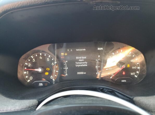 3C4NJDAN1RT599771 2024 JEEP COMPASS Red Вид щитка приладів